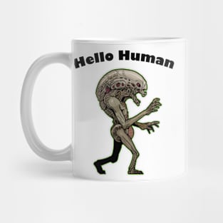Hello Human03 Mug